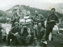 Members of the First Special Service Force near Anzio, Italy, in 1943. [US Army photo]